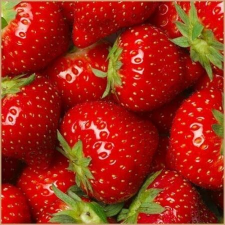 strawberry pulp balsam vinegar