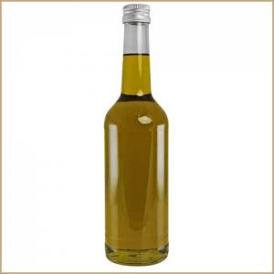 500ml glass bottle filled - Geradhals